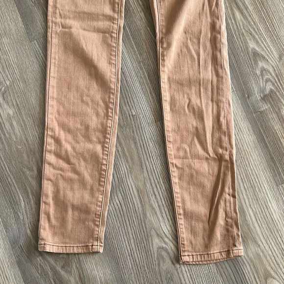 BDG URBAN OUTFITTERS MID RISE CIGARETTE ANKLE JEANS IN TAN BROWN SIZE 24 - Picture 7 of 8